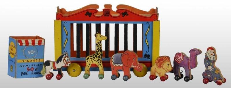 circus wagon toy box